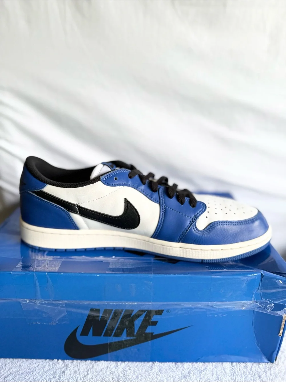 AUTHENTIC Jordan 1 Retro Low OG Game Royal size 13 CZ0790-140 2024 PRE-OWNED